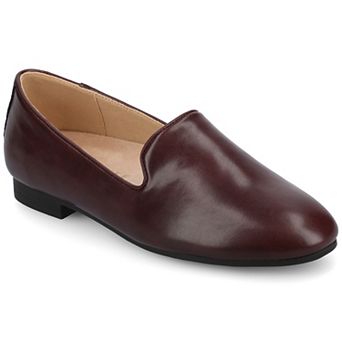 Journee Ishani Women's Almond Toe Ballet Flats In Regular & Wide Width