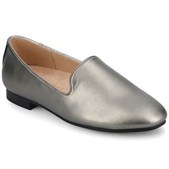 Journee Ishani Women's Almond Toe Ballet Flats In Regular & Wide Width