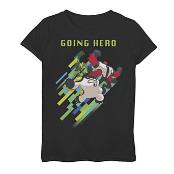 Girls 7-16 Cartoon Network Ben 10 Going Hero Graphic Tee