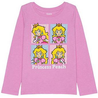 Girls 4-12 Jumping Beans® Nintendo Princess Peach Graphic Long Sleeve Tee