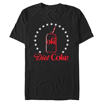 Men's Diet Coke Stars Stamp Graphic Tee