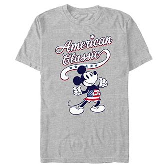 Disney's Mickey Mouse American Classic Men's Graphic Tee