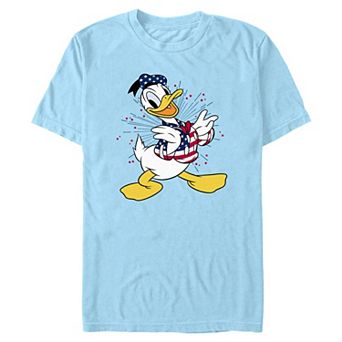 Disney's Donald Duck Americana Outfit Men's Graphic Tee