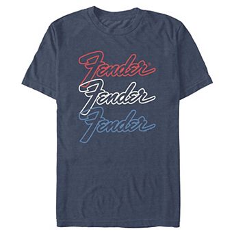 Men's Fender Logo Stack Americana Graphic Tee
