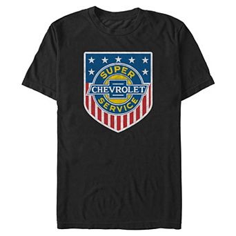 Men's Chevrolet Super Service Badge Americana Graphic Tee