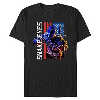 Men's G.I. Joe Snake Eyes Americana Graphic Tee