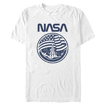 Men's NASA Americana Stamp Graphic Tee