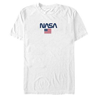 Men's NASA American Flag Graphic Tee