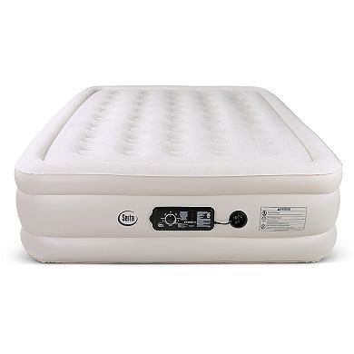 Serta® 18-inch Raised Air Mattress with Neverflat Pump
