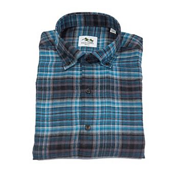 Wear Sierra Men Cotton Long Sleeve Shirts, Perfect Button Down Plaid Shirt