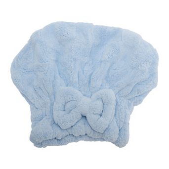 1 pc Comfortable Bow Hair Towel for Bathroom and Hotel Use