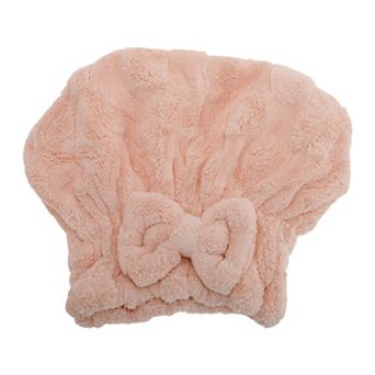 1 pc Comfortable Bow Hair Towel for Bathroom Hotel