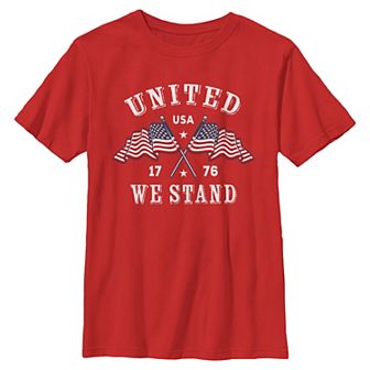 Boys 8-20 United We Stand Graphic Tee