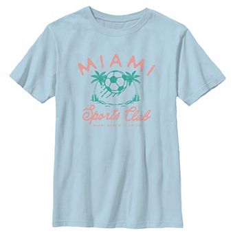 Boys 8-20 Miami Sports Club Graphic Tee