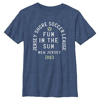 Boys 6-20 Jersey Shore Soccer League Graphic Tee