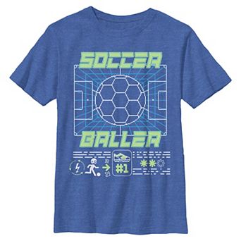 Boys 8-20 Soccer Baller Graphic Tee