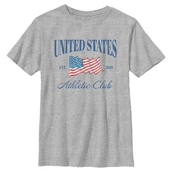 Boys 6-20 United States Athletic Club Graphic Tee