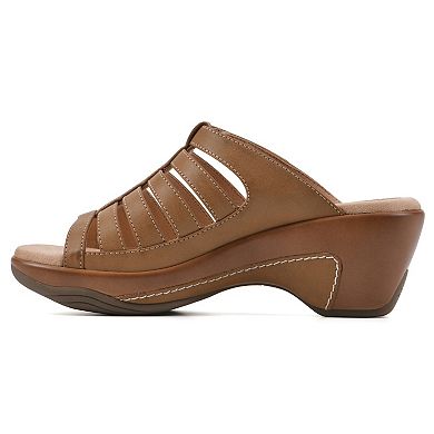 White Mountain Valencia Women's Slip-On Clog Sandals