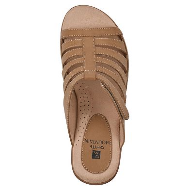 White Mountain Valencia Women's Slip-On Clog Sandals