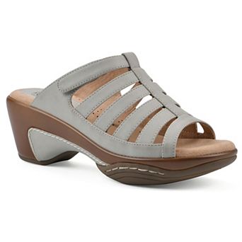 White Mountain Valencia Women's Slip-On Clog Sandals