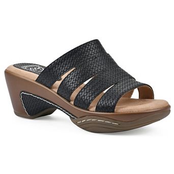 White Mountain Valora Women's Slip-On Clog Sandals