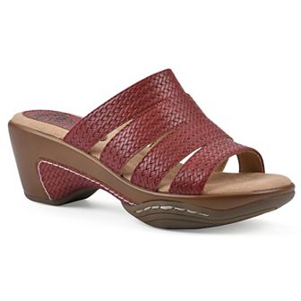 White Mountain Valora Women's Slip-On Clog Sandals