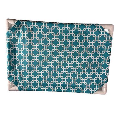 Truman + Teddy (Linked) Easy-to-clean Handcrafted Elevated, Cot-Style Dog Bed 