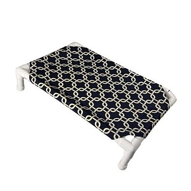 Truman + Teddy (Linked) Easy-to-clean Handcrafted Elevated, Cot-Style Dog Bed 