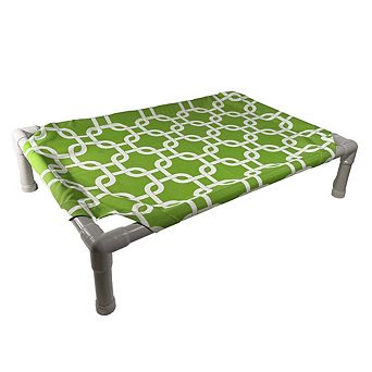 Truman + Teddy (Linked) Easy-to-clean Handcrafted Elevated, Cot-Style Dog Bed