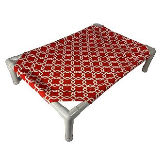 Truman + Teddy (Linked) Easy-to-clean Handcrafted Elevated, Cot-Style Dog Bed