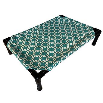 Truman + Teddy (Linked) Easy-to-clean Handcrafted Elevated, Cot-Style Dog Bed