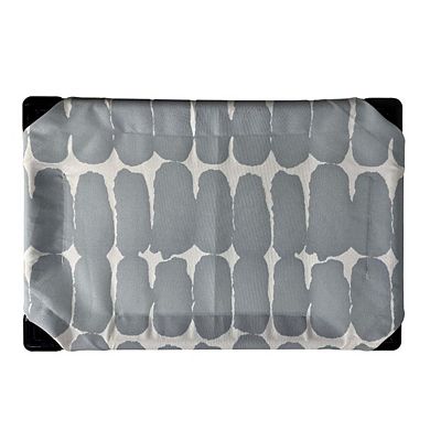 Truman + Teddy (Pebbles) Easy-to-clean Handcrafted Elevated, Cot-Style Dog Bed 