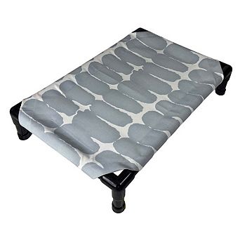 Truman + Teddy (Pebbles) Easy-to-clean Handcrafted Elevated, Cot-Style Dog Bed