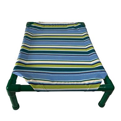 Truman + Teddy (Capri) Easy-to-clean Handcrafted Elevated, Cot-Style Dog Bed