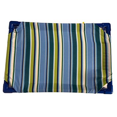 Truman + Teddy (Capri) Easy-to-clean Handcrafted Elevated, Cot-Style Dog Bed