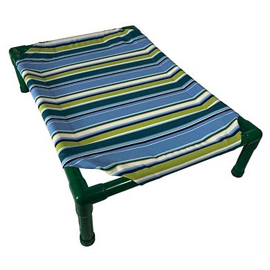 Truman + Teddy (Capri) Easy-to-clean Handcrafted Elevated, Cot-Style Dog Bed
