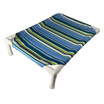 Truman + Teddy (Capri) Easy-to-clean Handcrafted Elevated, Cot-Style Dog Bed