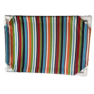 Truman + Teddy (Confetti) Easy-to-clean Handcrafted Elevated, Cot-Style Dog Bed 