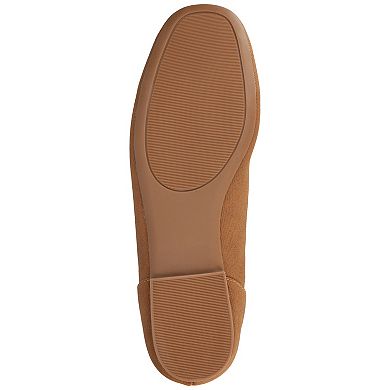 Journee Noelia Women's Square Toe Ballet Flats In Regular & Wide Width