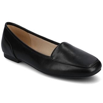Journee Noelia Women's Square Toe Ballet Flats In Regular & Wide Width