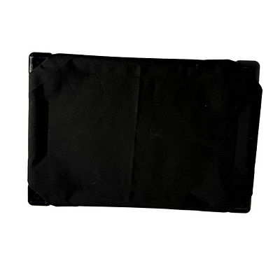 Truman + Teddy (All Black Everything) Easy-to-clean Handcrafted Elevated, Cot-Style Dog Bed
