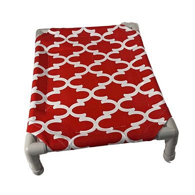 Truman + Teddy (Fancy) Easy-to-clean Handcrafted Elevated, Cot-Style Dog Bed