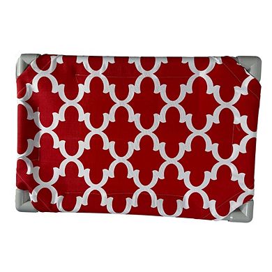 Truman + Teddy (Fancy) Easy-to-clean Handcrafted Elevated, Cot-Style Dog Bed