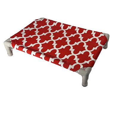 Truman + Teddy (Fancy) Easy-to-clean Handcrafted Elevated, Cot-Style Dog Bed