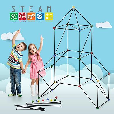 PICASSO-TILES Fort Kit 150 Piece