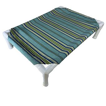 Truman + Teddy (Breezy) Easy-to-clean Handcrafted Elevated, Cot-Style Dog Bed