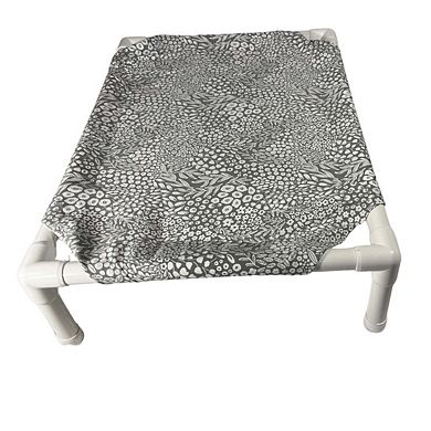 Truman + Teddy (Woodland Bounty) Easy-to-clean Handcrafted Elevated, Cot-Style Dog Bed 