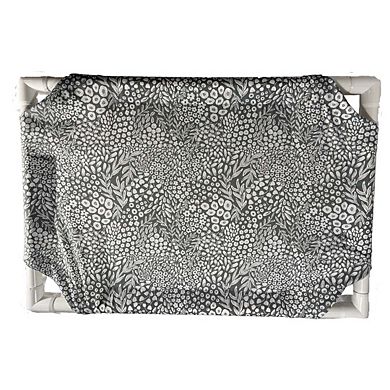 Truman + Teddy (Woodland Bounty) Easy-to-clean Handcrafted Elevated, Cot-Style Dog Bed 