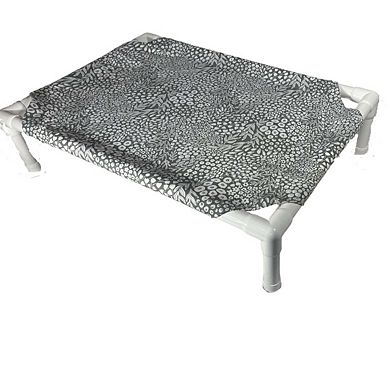 Truman + Teddy (Woodland Bounty) Easy-to-clean Handcrafted Elevated, Cot-Style Dog Bed 