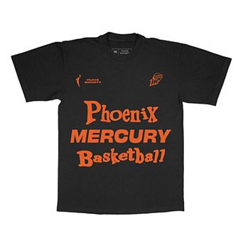 Unisex Playa Society Black Phoenix Mercury Wordmark T-Shirt